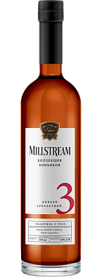Коньяк трехлетний "Мильстрим"